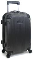 Kenneth Cole REACTION Out of Bounds Lightweight Hardshell 4-Wheel Spinner Luggage, Charcoal, 20-Inch Carry On - Image 4