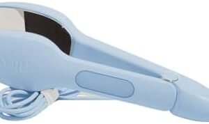 Nori Press Travel Steam Iron - Handheld Iron With Optional Steam Feature - No Ironing Board Required - Easy to Use w/ 6 Fabric Settings - Removes Wrinkles - Blue