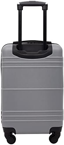 Travelers Club Richmond Spinner Luggage, Charcoal, Carry-On 22-Inch - Image 5