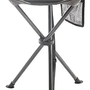 PORTAL Tall Folding Tripod Stool for Outdoor Camping Walking Hunting Hiking Fishing Travel, Support 225 lbs