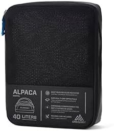 Gregory Alpaca 40L Water-Resistant Adventure Travel/Gear Organization Duffel Bag with Packing Cube Included, Obsidian Black - Image 5