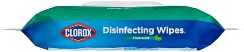 Clorox Disinfecting Wipes, Bleach Free, Household Essentials, Fresh Scent, Moisture Seal Lid, 75 Cleaning Wipes, Pack of 3 (New Packaging) - Image 12