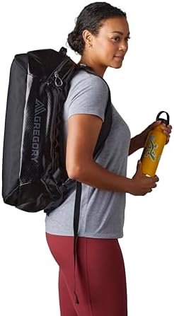 Gregory Alpaca 40L Water-Resistant Adventure Travel/Gear Organization Duffel Bag with Packing Cube Included, Obsidian Black - Image 7