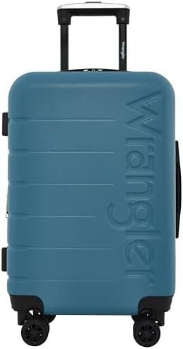 Wrangler Maverick 3 Piece Luggage Set, Blue Heaven, 45.72 cm x 27.94 cm x 71.12 cm - Image 5