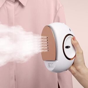 Handheld Steam Iron for Clothes Portable Dry Wet Dual Use Garment Steamer Electric Ironing Machine for Household Travel Use