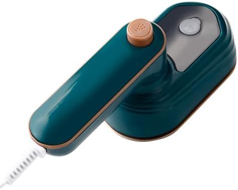 Mini Steamer for Clothes - Portable Flat Iron & Handheld Steamer - Travel Size Steam Iron, Compact Travel Steamer for Home, Dorm & Trips - Small Travel Iron & Must-Have Steamer - Image 2