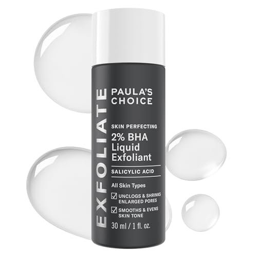 Paula's Choice SKIN PERFECTING 2% BHA Liquid Salicylic Acid Exfoliant-Facial Exfoliant for Blackheads, Enlarged Pores, Wrinkles & Fine Lines
