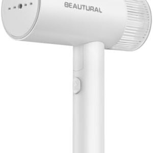 BEAUTURAL Steamer for Clothes, Foldable Handheld Clothing Wrinkles Remover for Garments, 30-Second Fast Heat-up, Portable Fabric Steamer for 120V Countries, Not for Use in 220V Such as Europe