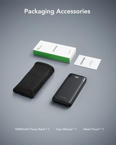 Portable Charger with Built in Cables, Portable Charger with Cords Wires Slim 10000mAh Travel Essentials Battery Pack 6 Outputs 3A High Speed Power Bank for iPhone Samsung Pixel LG Moto iPad - Image 8