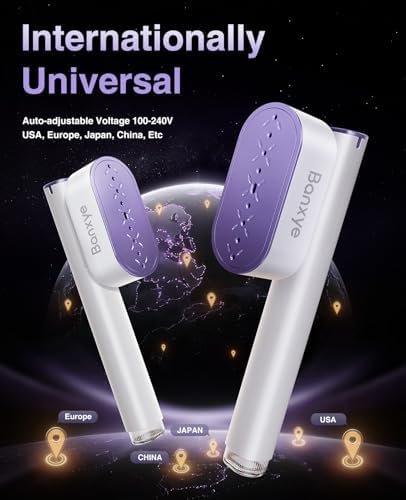 Ultra HyperPulse Series Steamer for Clothes, Large Panel, 1s Wrinkles Removal, 3 Modes Travel Steamer & Iron dual voltage, Handheld Portable Garment steamer for home, Global & Europe Traveling - Image 7