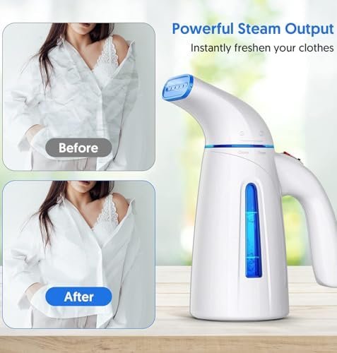 OGHom Steamer for Clothes, Handheld Clothing Steamer for Garment, 240ml Big Capacity 700W Portable Travel Steam Iron (Only for 120V) - Image 4