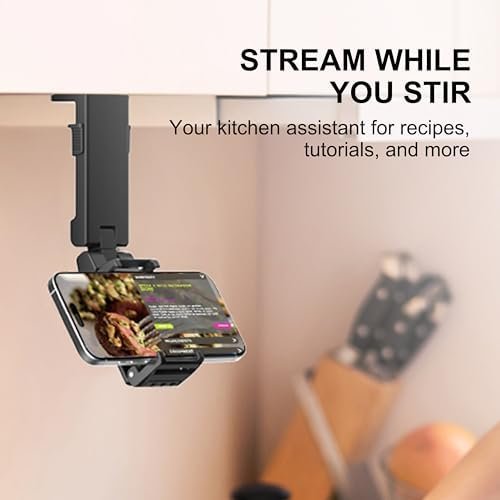 Perilogics 2025 Upgraded Travel Essentials Must Haves Airplane Phone Holder Mount. Improved Ergonomic Lever, Perfect for Long Flight, Cruise, Desk, Travel Gift for Content Creator - Image 4