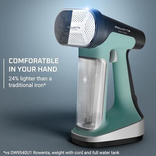 Rowenta Handheld Steamer for Clothes, Pure Force 2in1 Steamer & Iron, 1875W, Vertical/Horizonal Steaming & Ironing, Lightweight, Auto-off, XL power, 1875 Watts, DR8822 - Image 6