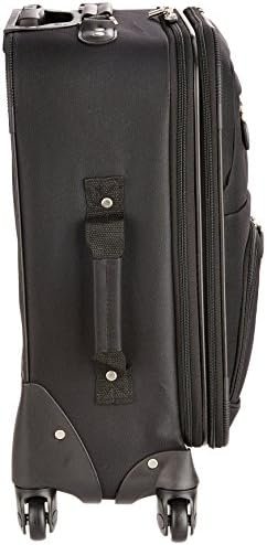 Rockland Expandable Spinner Carry On, Black, 19-Inch - Image 4
