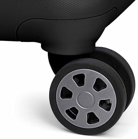 Traveler's Choice Pagosa Indestructible Hardshell Expandable Spinner Luggage, Black, Carry-on - Image 8