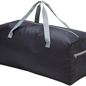 Foldable Duffel Bag 30" / 75L Lightweight with Water Rresistant for Travel-Black