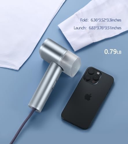 Travel Portable Foldable Garment Steamer – 900W Power, 15s Fast Preheat, 10-Min Continuous Steam, Lightweight Iron - Image 7