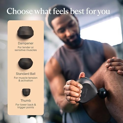 TheraGun Mini (3rd Generation) by Therabody – Ultra-Portable Massage Gun and Travel Essential for Fast, Effective Pain and Tension Relief Anywhere (Black) - Image 8