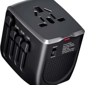 Travelconverter Adapter Voltage Converter That Steps Down 230 Volts to 120 Volts for use in Over 200 Countries,Including The U.S., U.K., Europe, and Australia