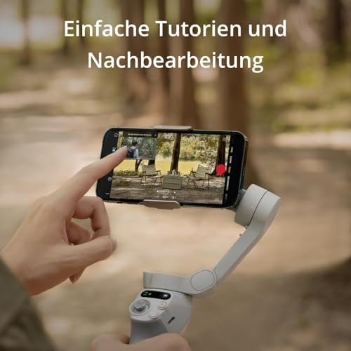 DJI Osmo Mobile SE, 3-Axis Phone Gimbal, Portable and Foldable, Gimbal Stabilizer for iphone, Andriod, ShotGuides, ActiveTrack 6.0, Vlogging Stabilizer for Youtube, TikTok, Travel - Image 5