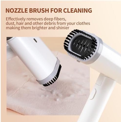 Portable Steamer for Clothes, Handheld Travel Steamer Foldable with Horizontal & Vertical Steaming, 20-Second Fast Heat-Up,180ml Water Tank,Wet/Dry Ironing,1200W Garment Wrinkle Remover - Image 7
