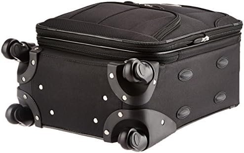 Rockland Expandable Spinner Carry On, Black, 19-Inch - Image 5