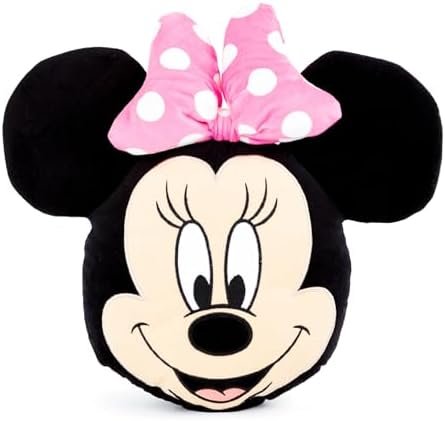 Jay Franco Disney Minnie Mouse Nogginz Set - 40 x 50 Inch Lightweight Travel Throw Blanket & Pillow - Kids Super Soft 2 Piece Bedding Set - Image 5