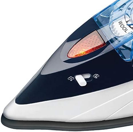 Brentwood MPI-45 Travel Iron with Steam 800-Watt Dual Voltage Non-Stick, Blue - Image 4