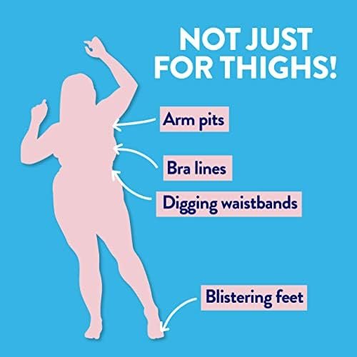 Megababe Thigh Rescue Anti-Chafe Stick Mini | Travel size, great for on-the-go | Prevents skin chafe & irritation | Thighs, arms, bra-lines & more - Image 5