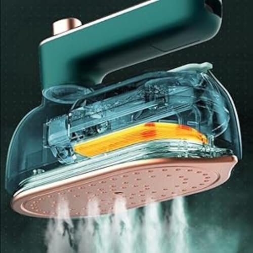 Mini Steamer for Clothes - Portable Flat Iron & Handheld Steamer - Travel Size Steam Iron, Compact Travel Steamer for Home, Dorm & Trips - Small Travel Iron & Must-Have Steamer - Image 5
