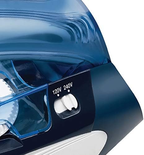 Brentwood MPI-45 Travel Iron with Steam 800-Watt Dual Voltage Non-Stick, Blue - Image 2