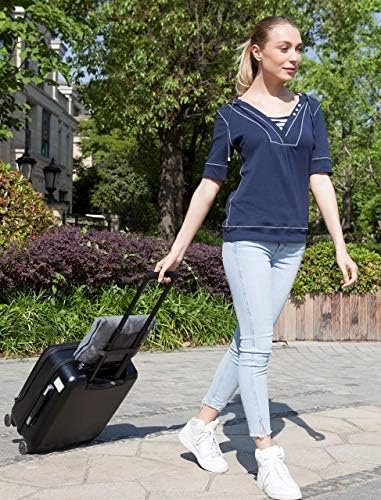 BlueHills 2-Pack Premium Soft Travel Blanket Pillow Airplane Blanket in Soft Bag Pillowcase with Hand Luggage Belt and Backpack Clip, Compact Pack Large Blankets for Any Travel (Grey Gray T013) - Image 8