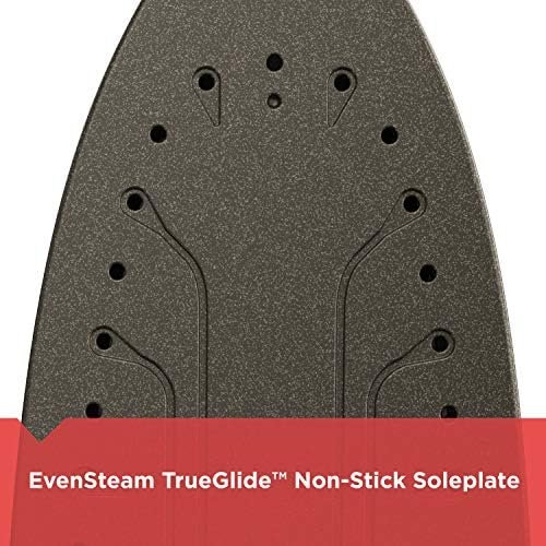BLACK+DECKER Easy Steam Compact Iron, IR06V, Dual Position Cord, TrueGlide Non-Stick Soleplate, Vertical Steam, SmartSteam - Image 5