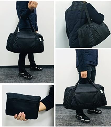HOLYLUCK Foldable Travel Duffel Bag For Women & Men Luggage Great for Gym (black) One_Size - Image 7