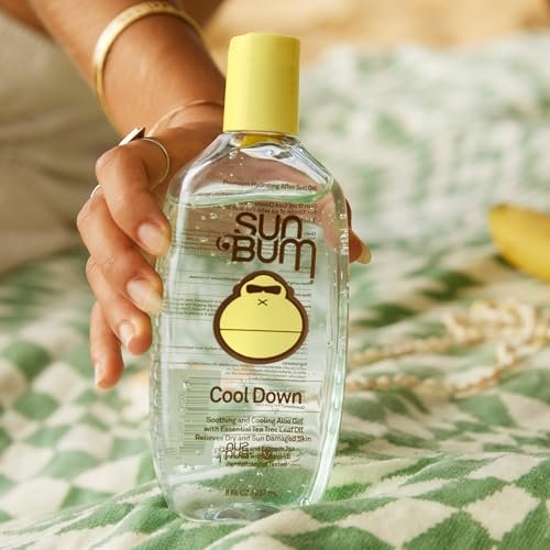 Sun Bum Cool Down Aloe Vera Gel - Vegan After Sun Care to Soothe and Hydrate Sunburn - 8 oz - Image 4