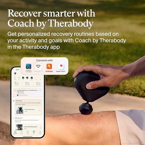 TheraGun Mini (3rd Generation) by Therabody – Ultra-Portable Massage Gun and Travel Essential for Fast, Effective Pain and Tension Relief Anywhere (Black) - Image 7