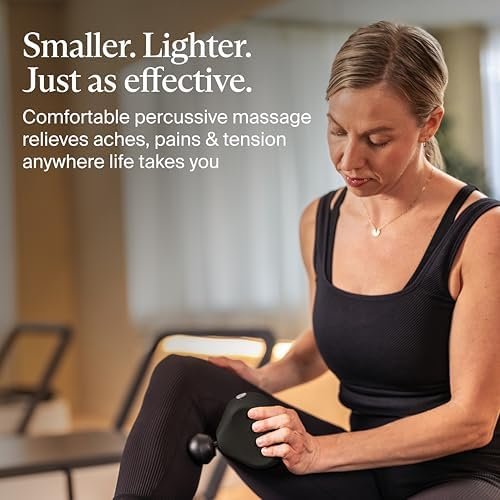 TheraGun Mini (3rd Generation) by Therabody – Ultra-Portable Massage Gun and Travel Essential for Fast, Effective Pain and Tension Relief Anywhere (Black) - Image 3