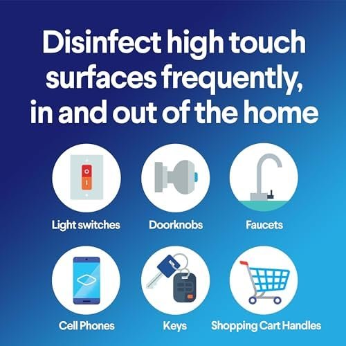 Clorox Disinfecting Wipes, Bleach Free, Household Essentials, Fresh Scent, Moisture Seal Lid, 75 Cleaning Wipes, Pack of 3 (New Packaging) - Image 9