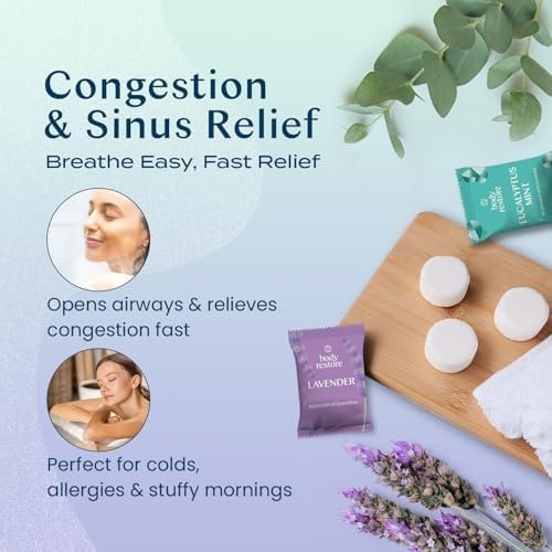 Body Restore Shower Steamers Aromatherapy 6 Pack - Fathers Day Unique Gifts for Dad, Grandpa, Birthday Gift for Mom, Daughter, Son, Best Friend, Travel Essentials, Self Care - Variety - Image 4