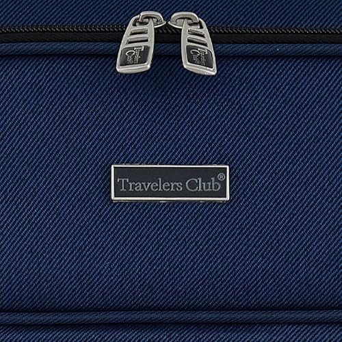 Travelers Club Swansea Carry-On Luggage, Navy Peony, 3 Piece Set - Image 9