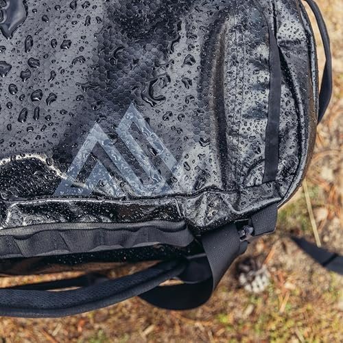 Gregory Alpaca 40L Water-Resistant Adventure Travel/Gear Organization Duffel Bag with Packing Cube Included, Obsidian Black - Image 10