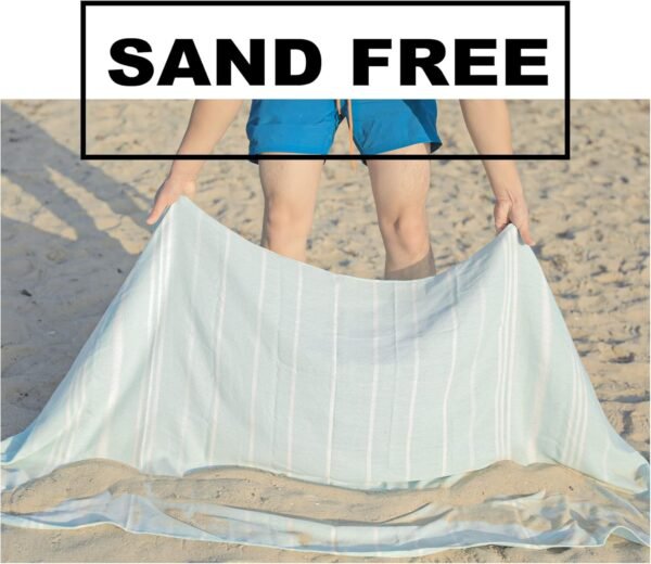 Turkish Beach Towels Vacation Essentials Quick Dry Sand Free Oversized Bath Pool Swim Towel Extra Large XL Blanket Adult Travel Cruise Accessories Must Haves Clearance Stuff Necessities - Image 5