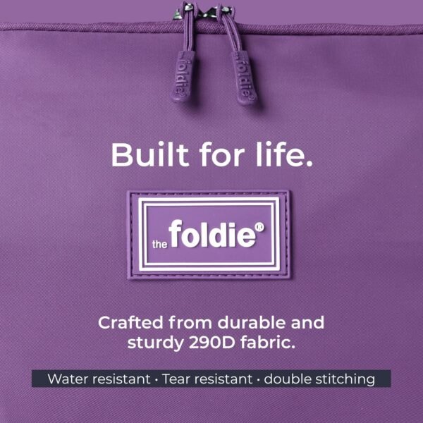 Foldable Travel Tote Bag for Women - 40L Weekender Bag with Multiple Pockets - Carry On Personal Item Travel Bag - Image 6